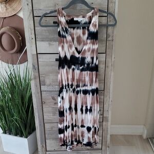 Young Fabulous & Broke Black and Brown Mini Dress